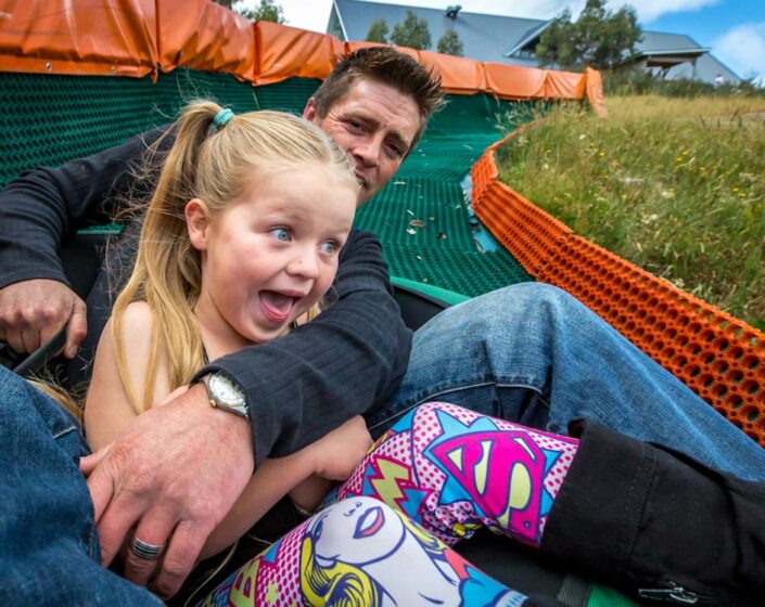 Tube run Lake Mountain Alpine Resort