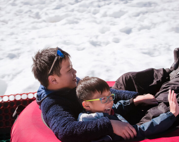 Tube run Lake Mountain Alpine Resort