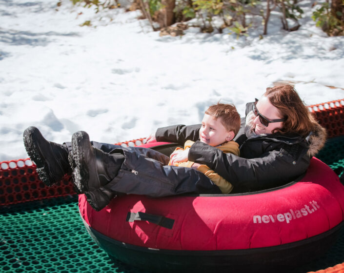 Tube run Lake Mountain Alpine Resort