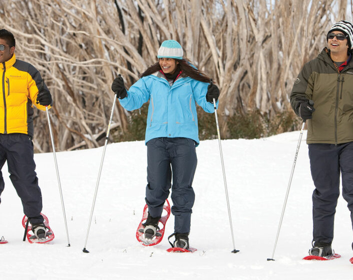 Snowshoeing & Winter Walks Lake Mountain Alpine Resort