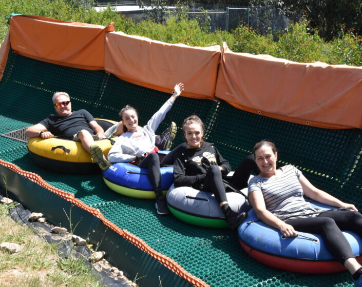 Tube run Lake Mountain Alpine Resort