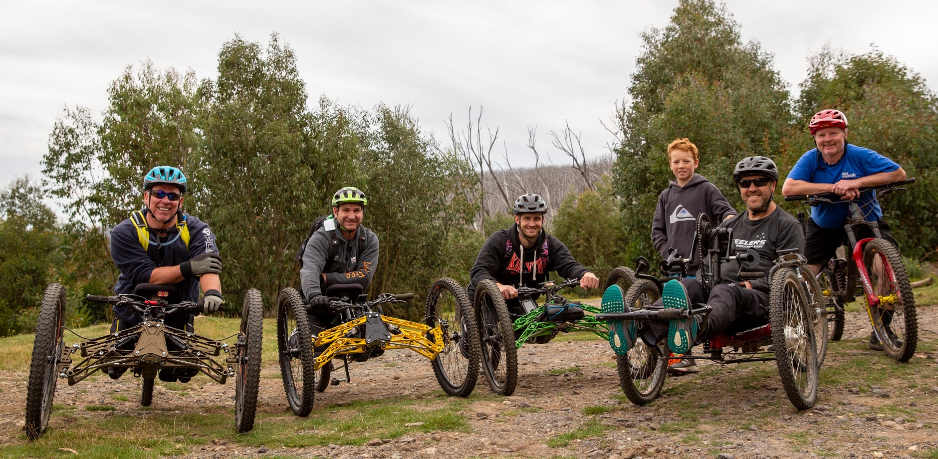 Adaptive Mountain Bike day Lake Mountain Alpine Resort